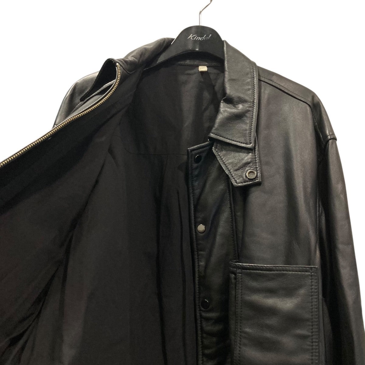 CCU(シーシーユー) THOMAS COVERALL SHIRT JACKETレザージャケットSH