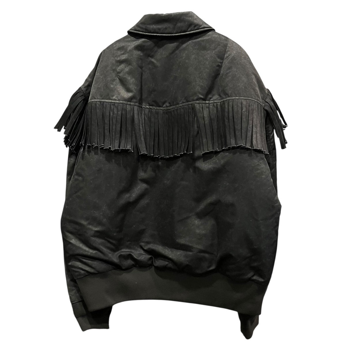 Washed Nylon Flight JacketウエスタンフライトジャケットG15BL041-0