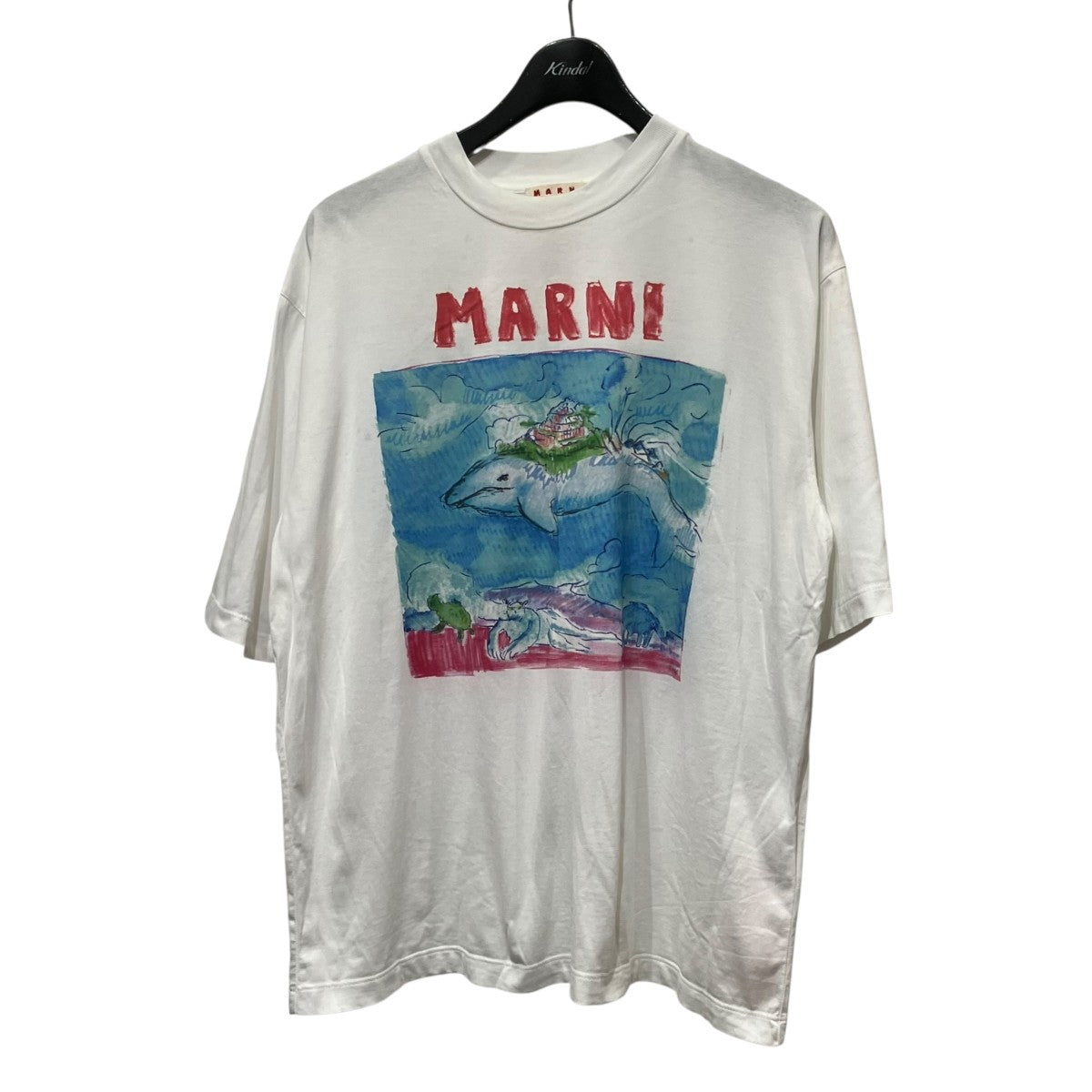 MARNI プリントTシャツTHJE0263P5 古着・中古-1枚目のアイテム画像