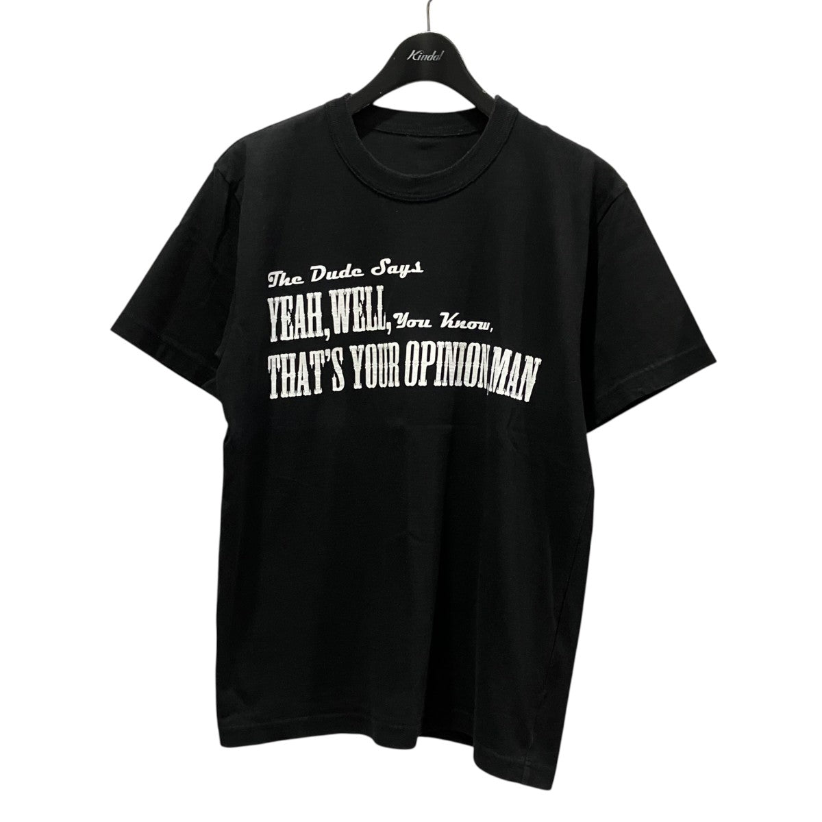 sacai Big Lebowski T-shirtsプリントTシャツ20-0056S 古着・中古-1枚目のアイテム画像