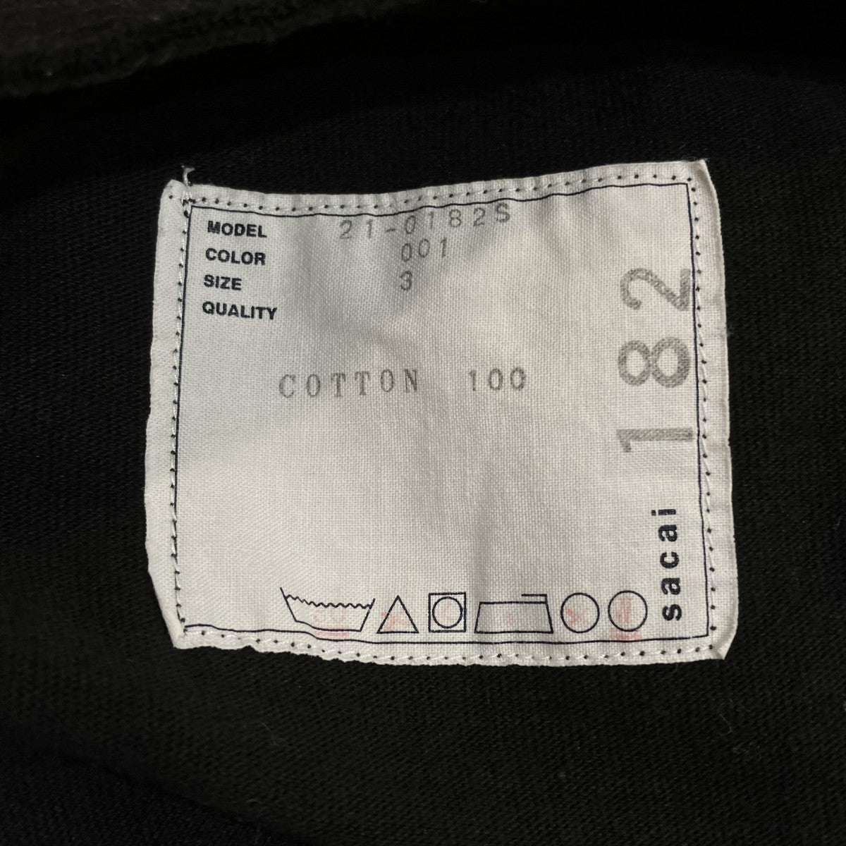sacai アーカイブミックスTシャツ21-0182S 古着・中古-5枚目のアイテム画像