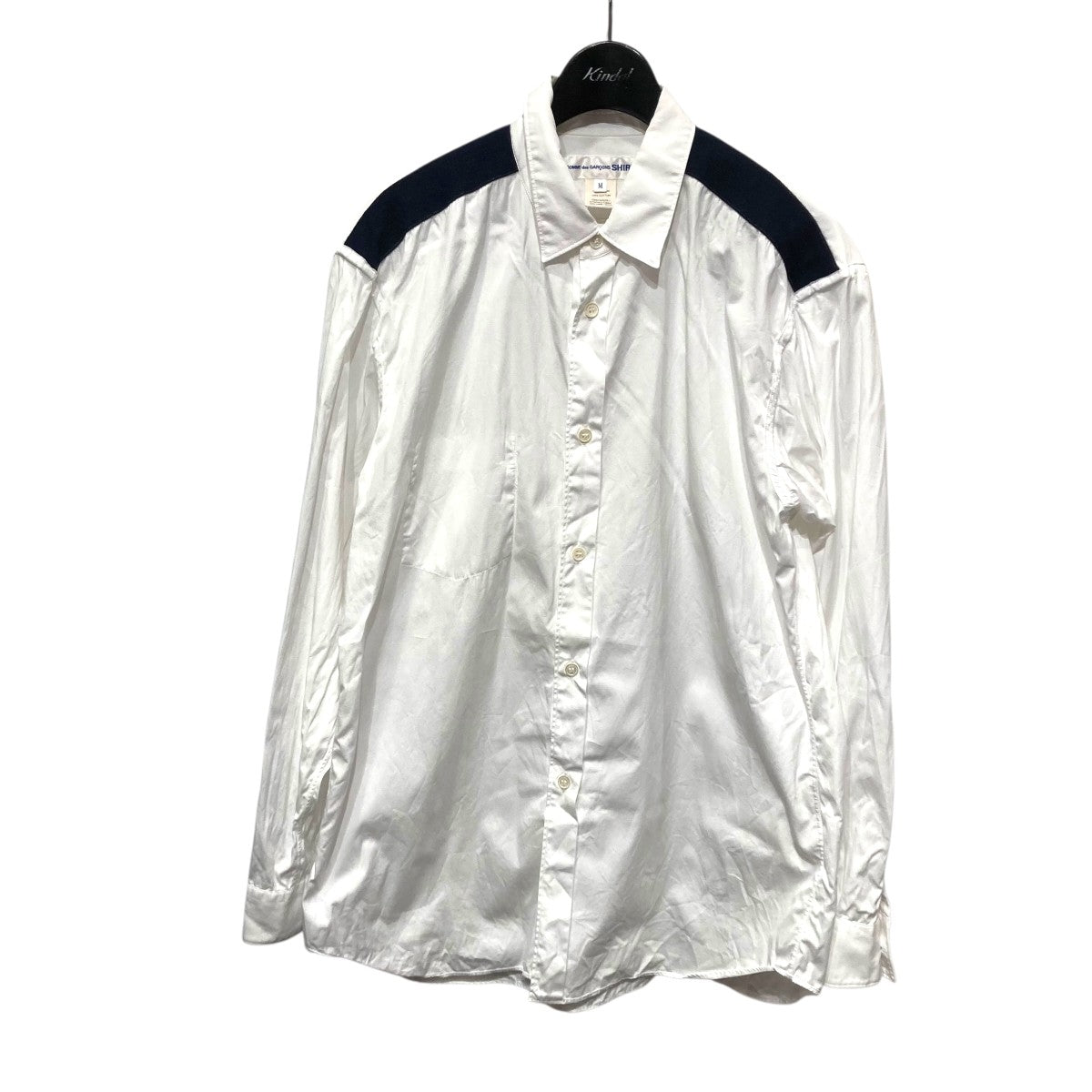 COMME des GARCONS SHIRT 切替シャツFH-B050 古着・中古-1枚目のアイテム画像