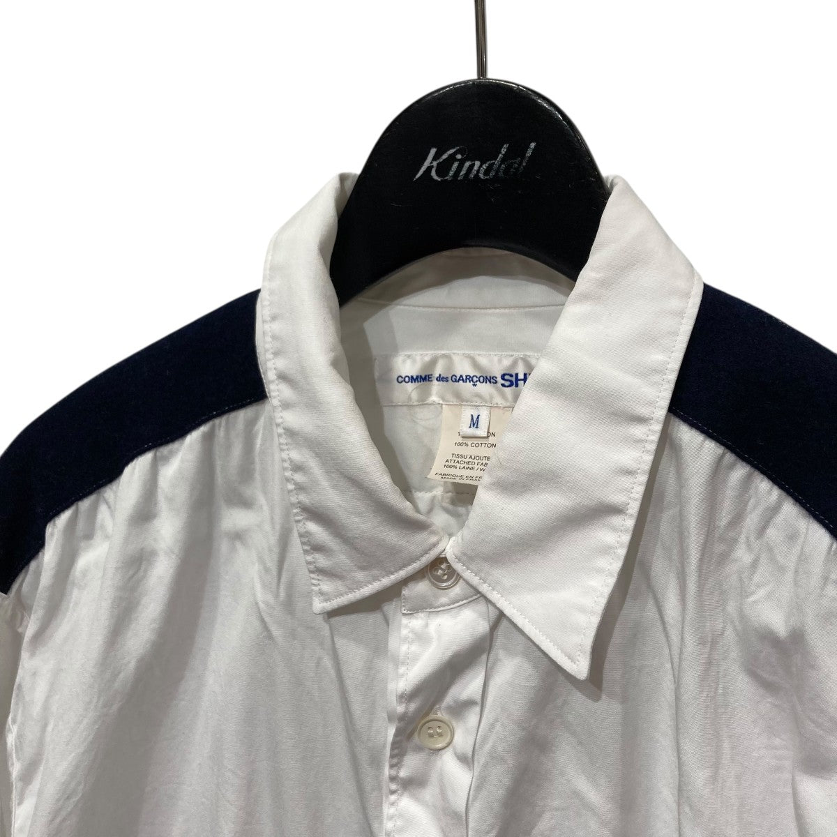COMME des GARCONS SHIRT 切替シャツFH-B050 古着・中古-3枚目のアイテム画像