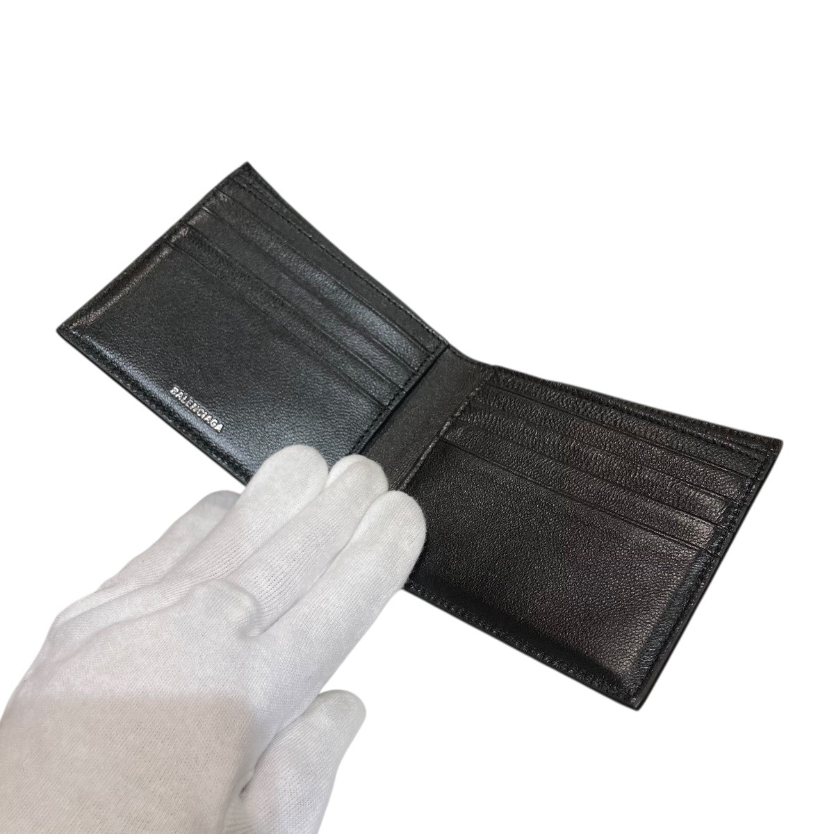 BBモノグラムコーティングキャンバスウォレット