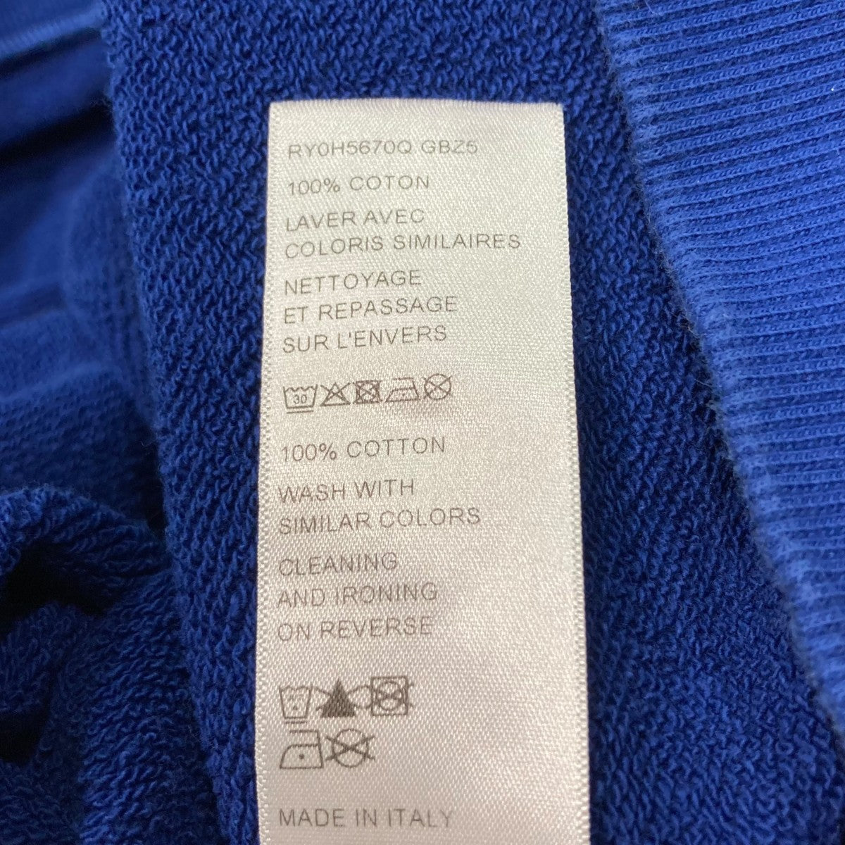 CELINE 25AWスウェットRY0H5670Q 古着・中古-6枚目のアイテム画像