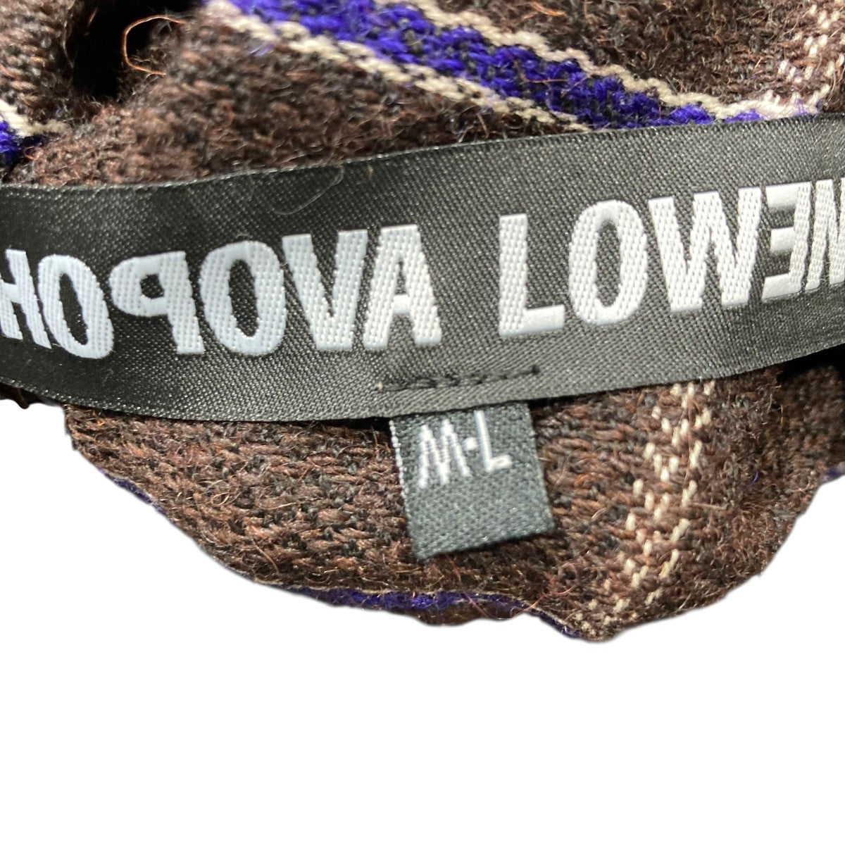 Chopova Lowena(チョポヴァロウェナ) チェックパッチワークスカート