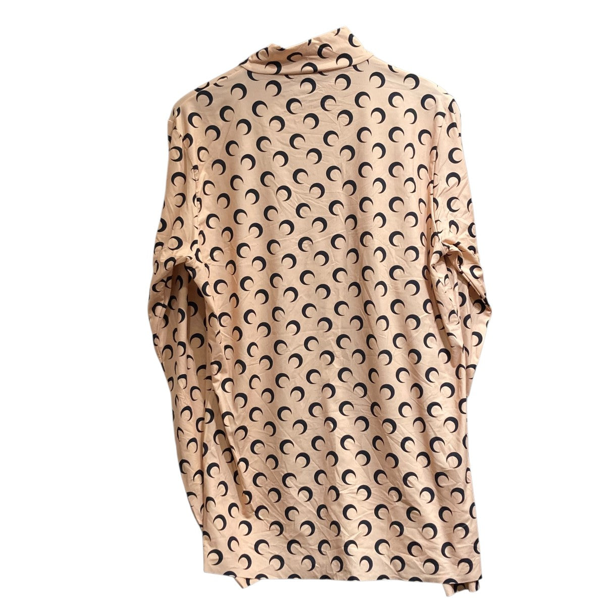 marine serre(マリーンセル) ムーンハイネックカットソー ベージュ