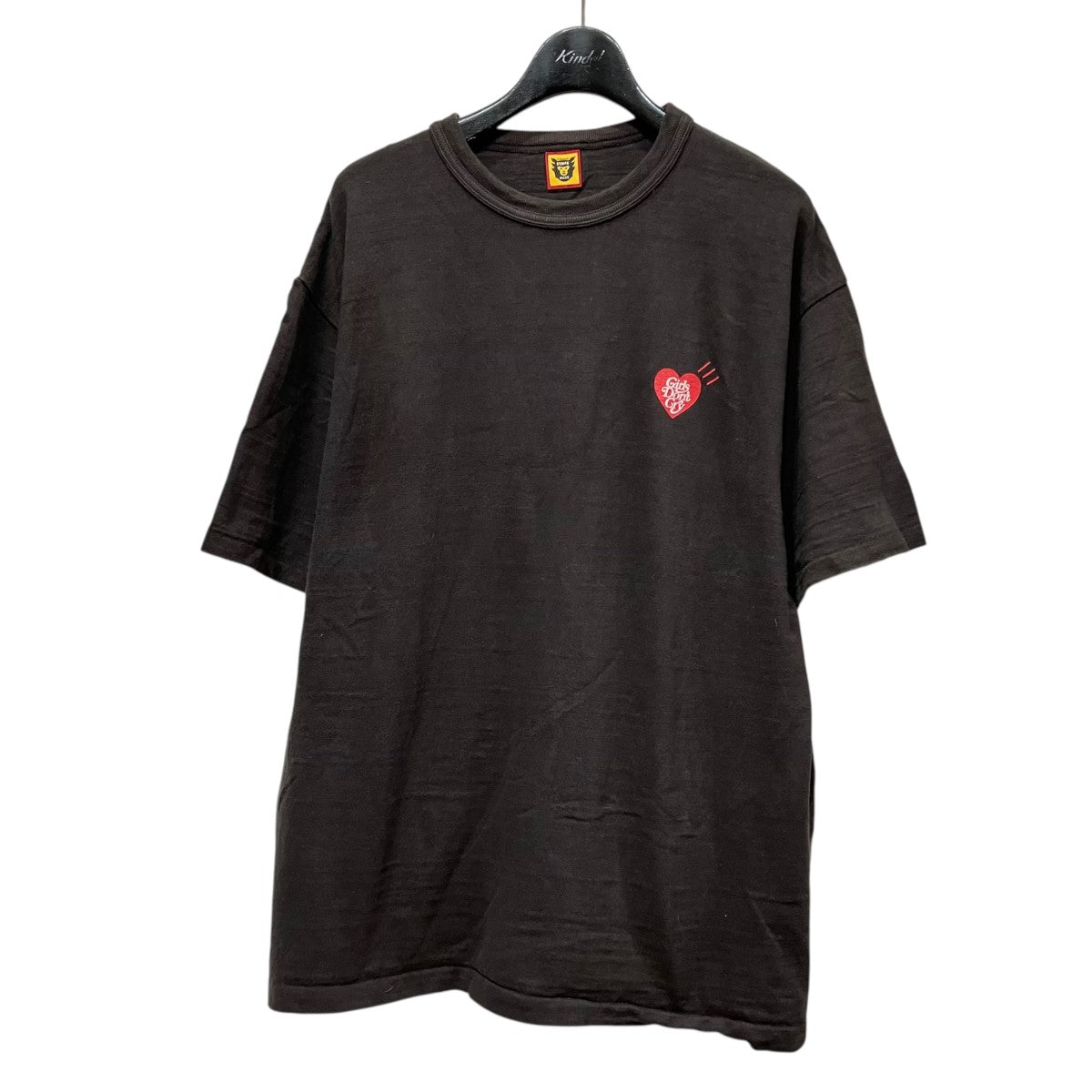 HUMAN MADE×GIRLS DON’T CRY ハートロゴTシャツ 古着・中古-1枚目のアイテム画像