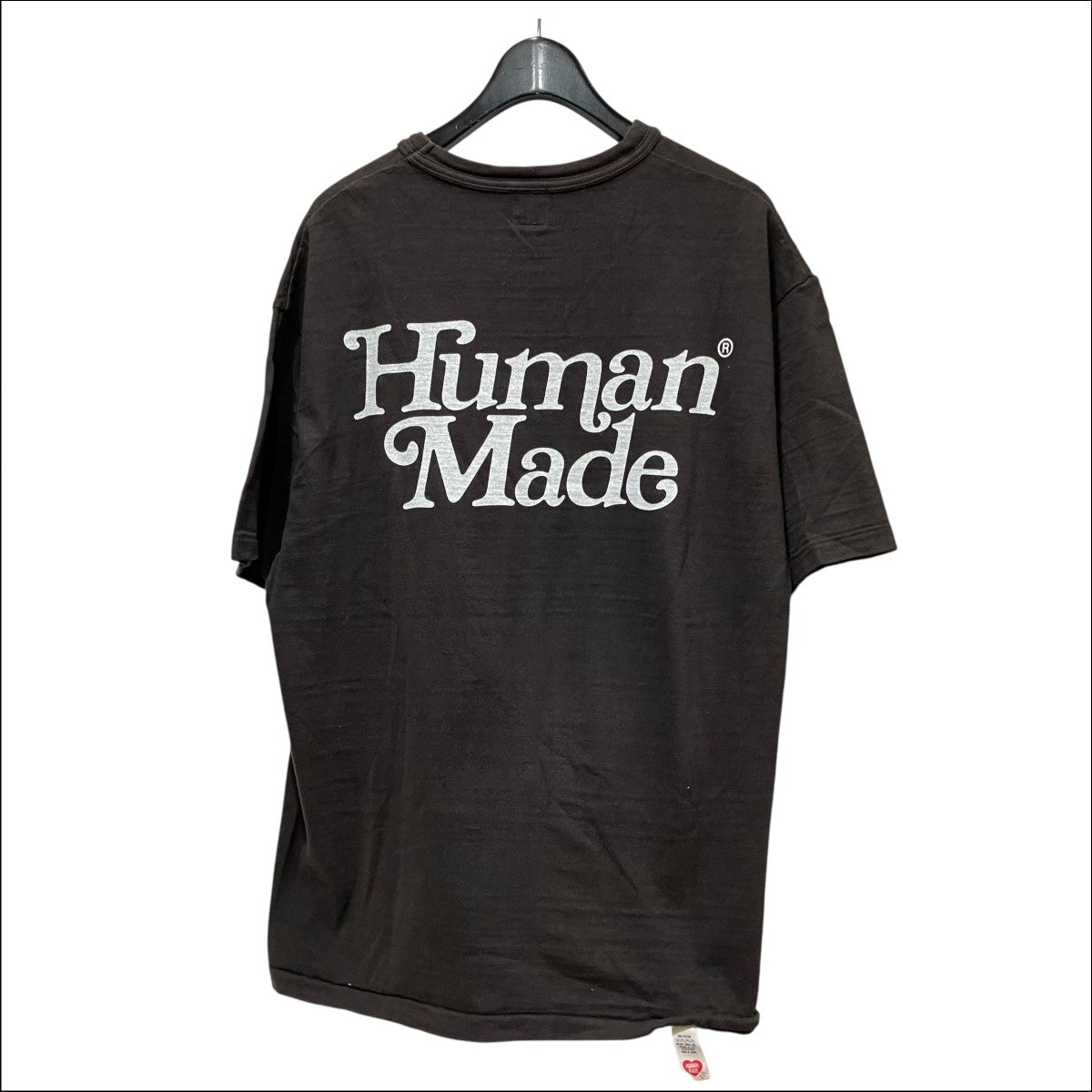 HUMAN MADE×GIRLS DON’T CRY ハートロゴTシャツ 古着・中古-2枚目のアイテム画像