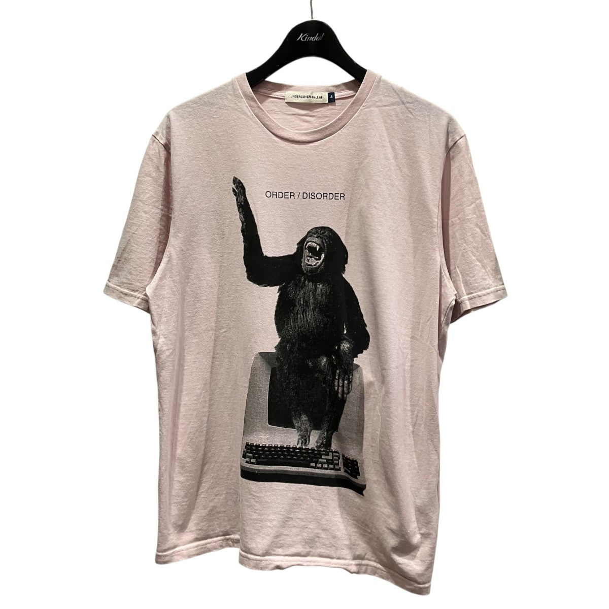 チンパンジープリントTシャツ