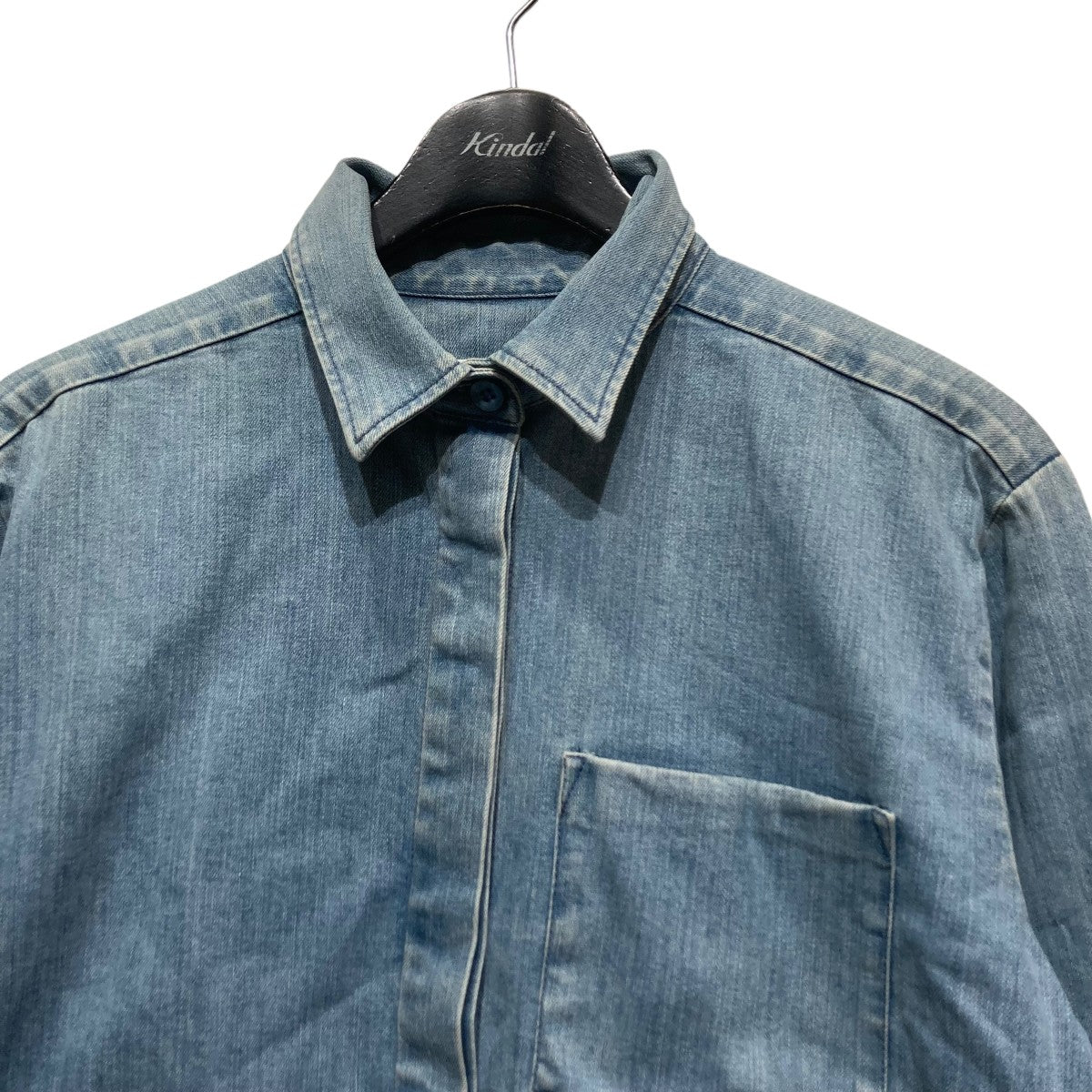 ロングデニムシャツS32DL0097