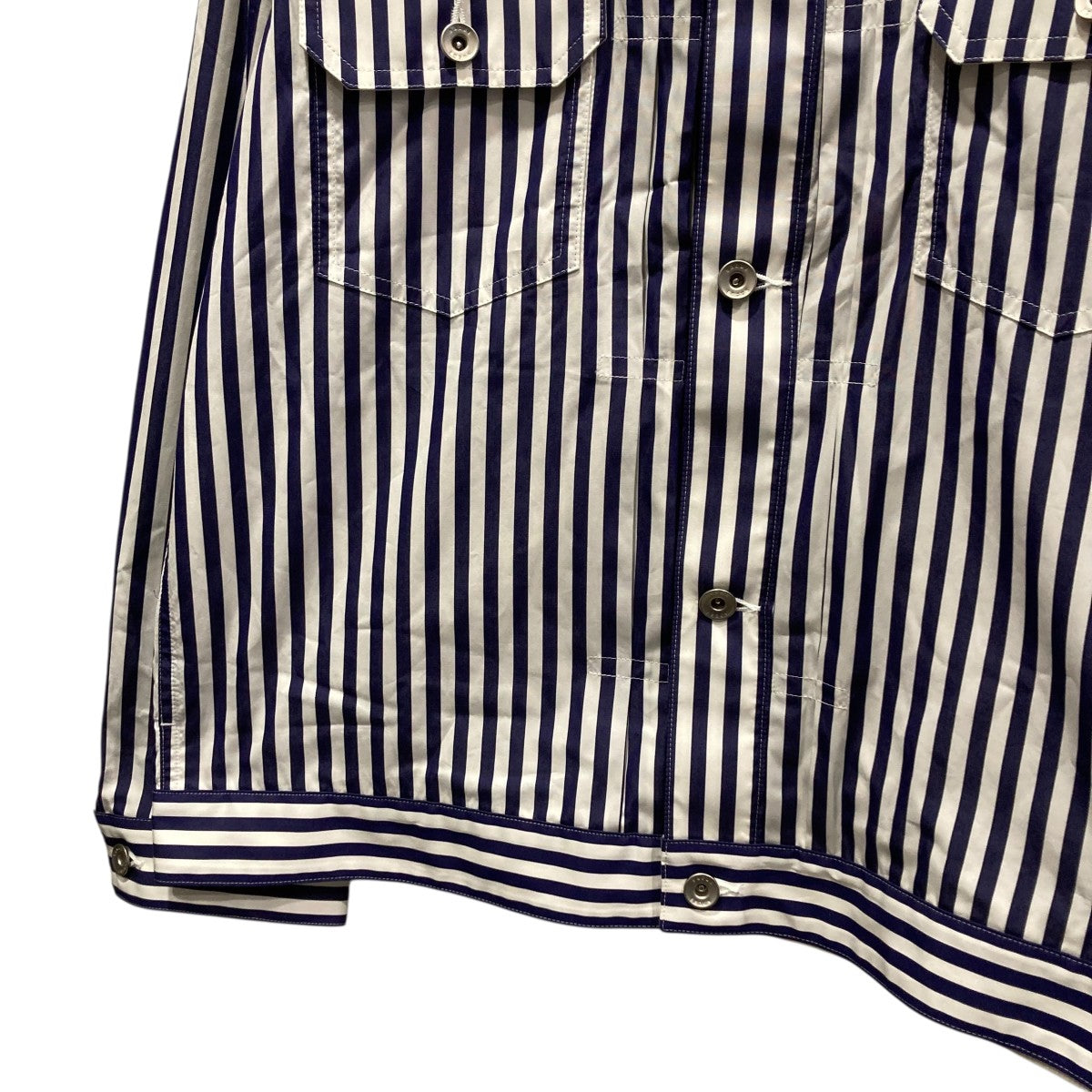 sacai(サカイ) ストライプシャツジャケット24-03364M 24-03364M