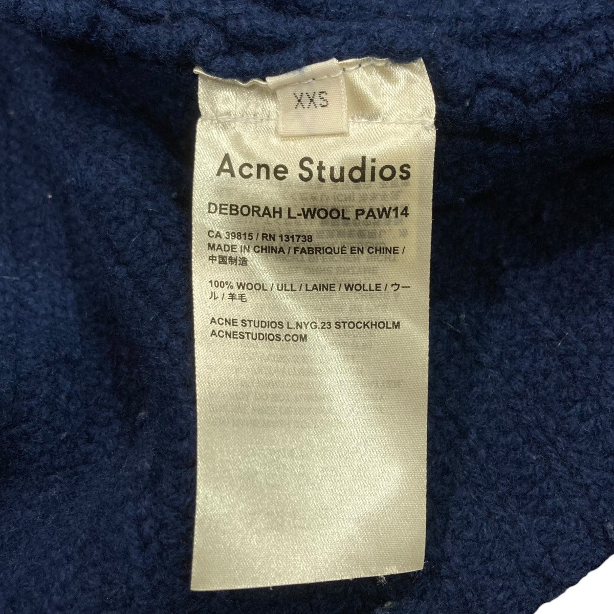 DEBORAH L-WOOL PAW14Vネックニット