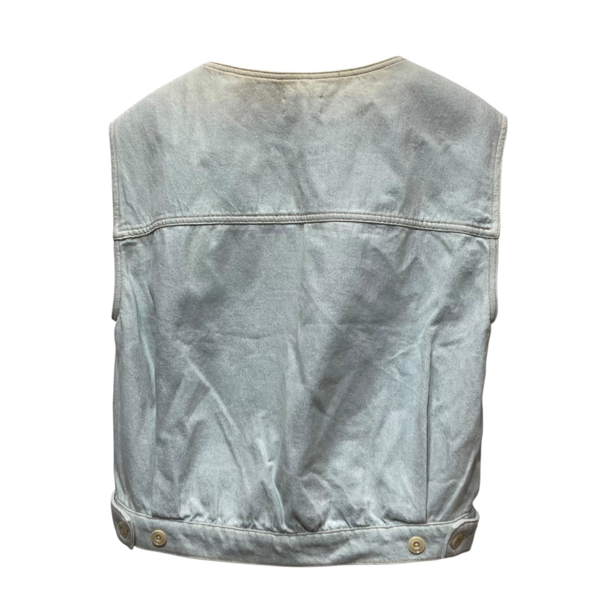 デニムノースリーブシャツW 221 TO433 LD072