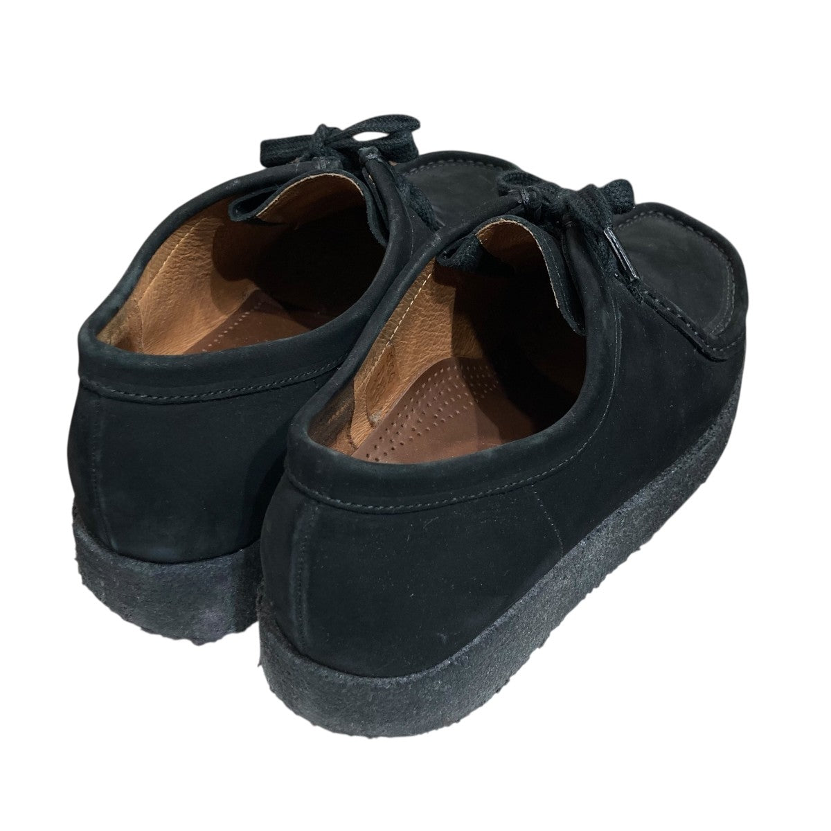 【超美品】パドモア＆バーンズ黒 スエード 8 PADMORE＆BARNES(パドモア＆バーンズ) スウェードシューズP204 P204