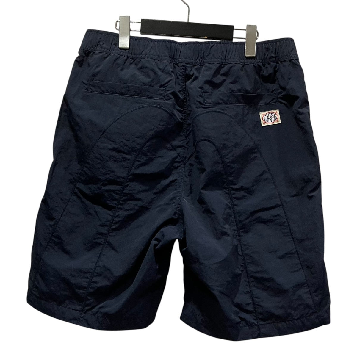 EVISU ロゴアップリケ刺繍ナイロンショーツ2ESHTM5SH7042FFSN 古着・中古-2枚目のアイテム画像