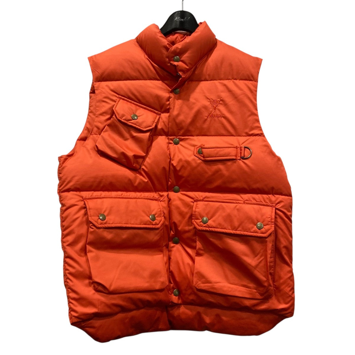 south2 west8×NANGA River Trek Down Vest - PE Ripstopダウンベスト