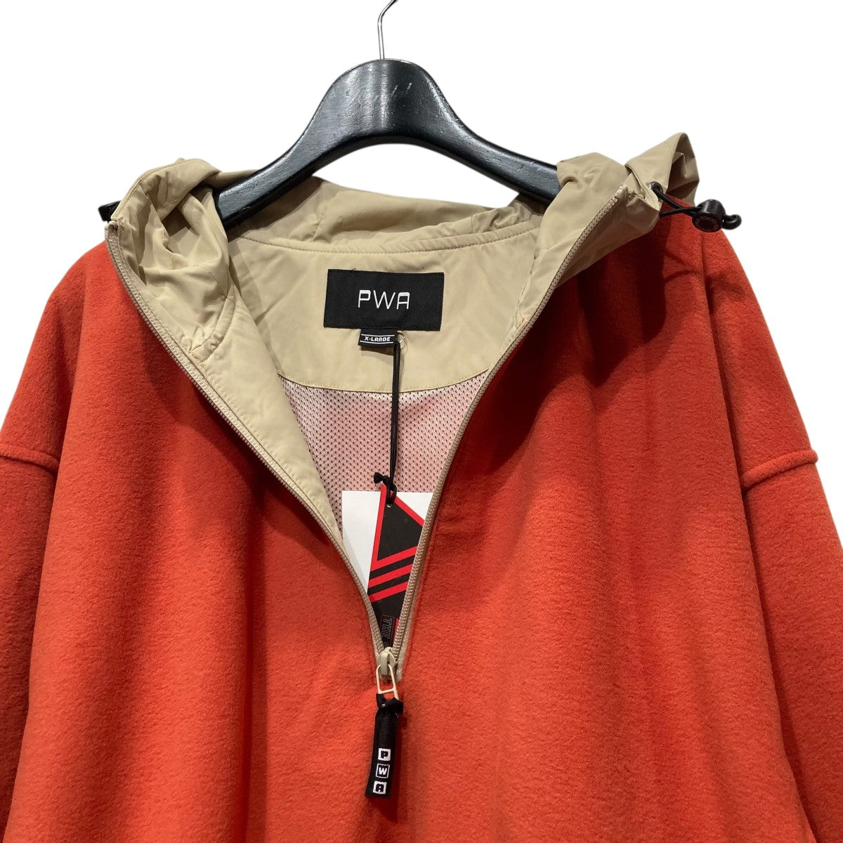 PWA(プア) POLARTEC ANORAKフリースアノラックジャケットP10C012-BZ05