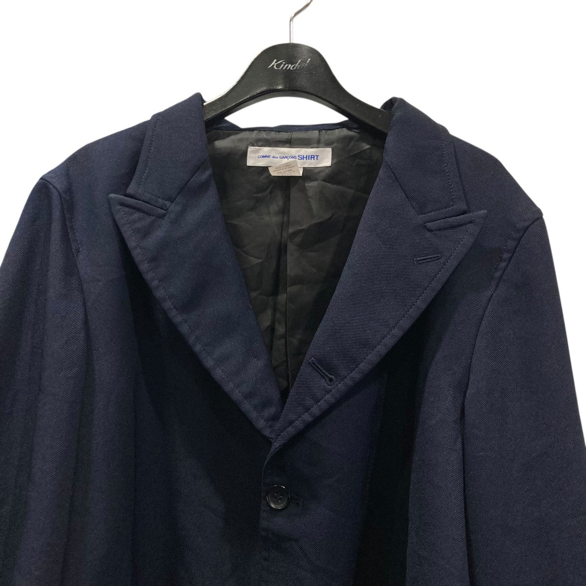 COMME des GARCONS SHIRT EVA樹脂ポケットテーラードジャケットFP-J501 古着・中古-2枚目のアイテム画像