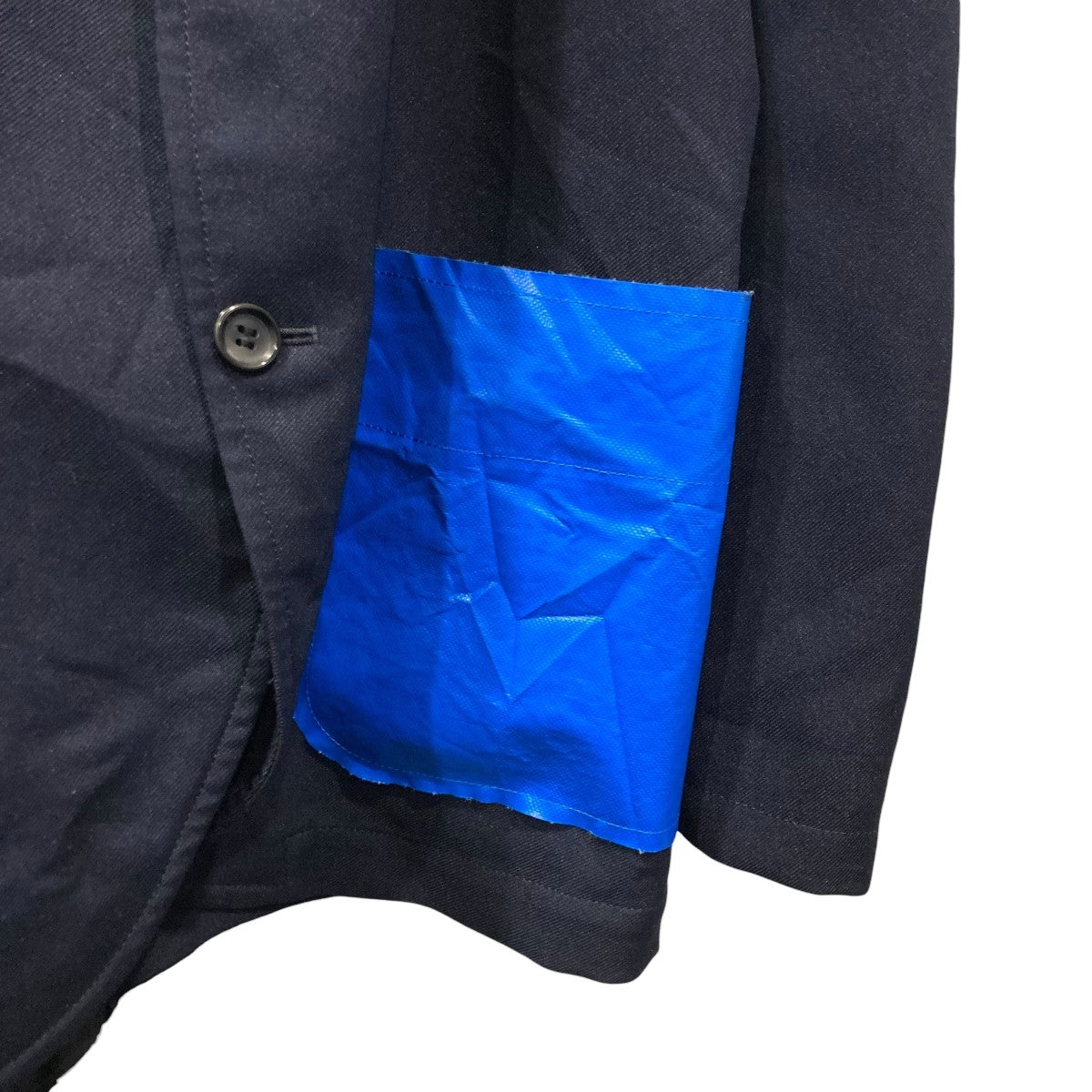 COMME des GARCONS SHIRT EVA樹脂ポケットテーラードジャケットFP-J501 古着・中古-4枚目のアイテム画像