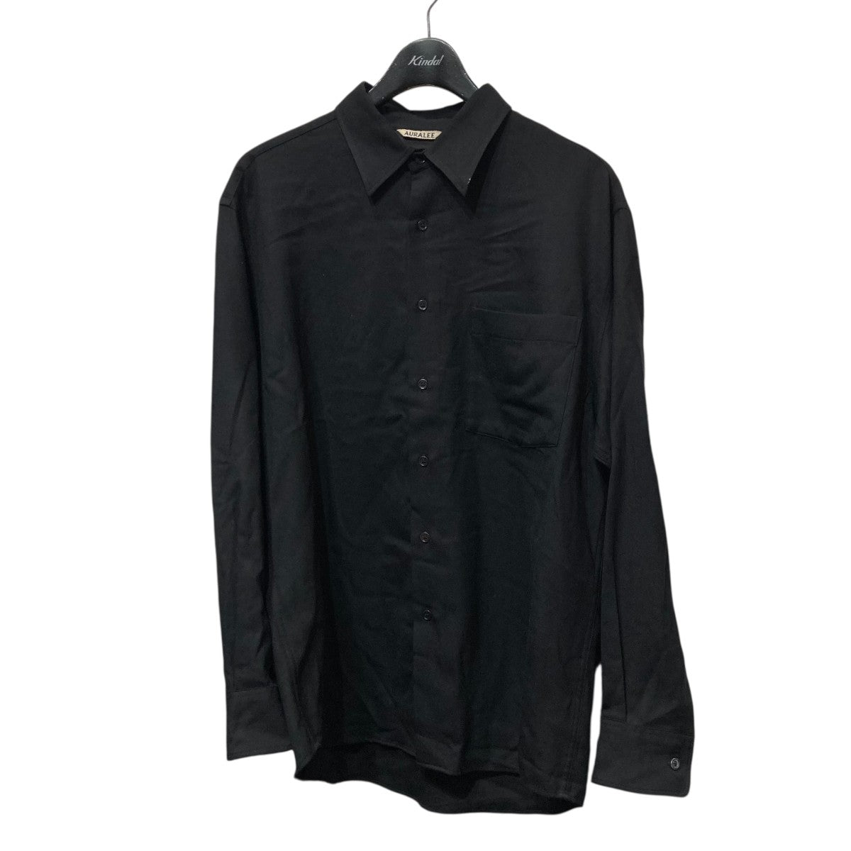 AURALEE(オーラリー) SUPER LIGHT WOOL SHIRTSウールシャツA20AS01OS