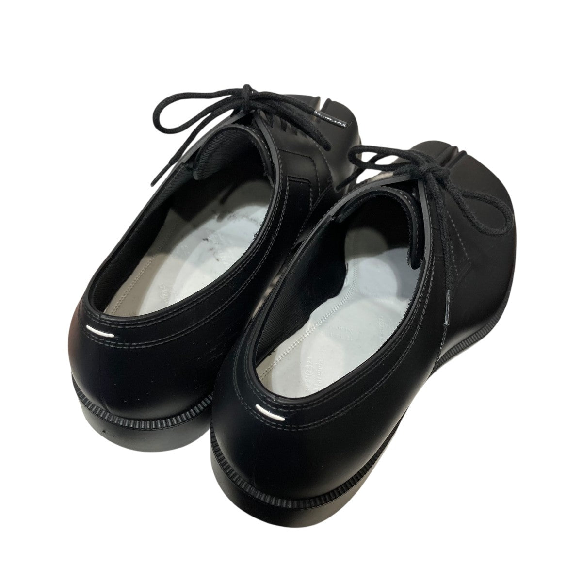 【タグ付き新品】Maison Margiela tabi ラバーシューズ 36 Maison Margiela(メゾンマルジェラ) ラバーTABIレースアップシューズ