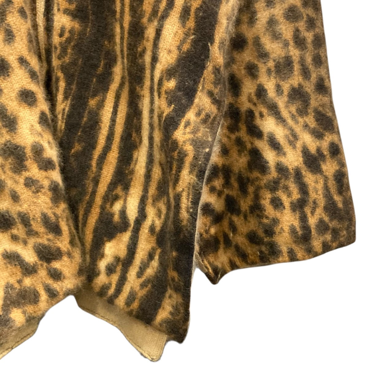 レオパードプルオーバーニット