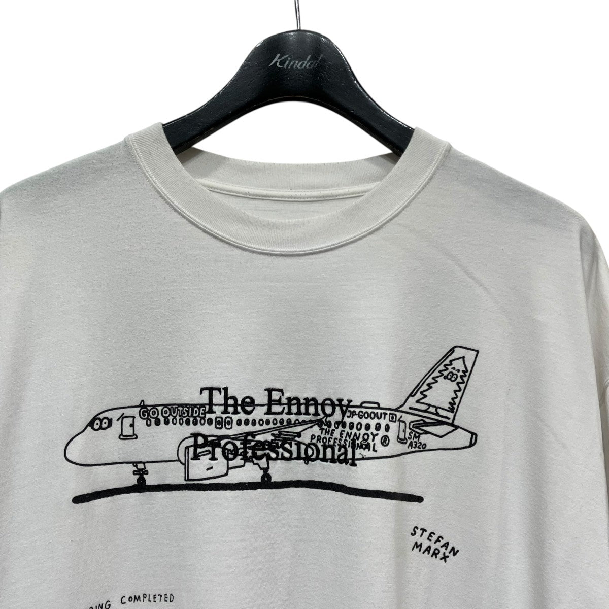ENNOY×Stefan Marx 23AW刺繍プリントTシャツAW23BRENCT03NTL 古着・中古-3枚目のアイテム画像