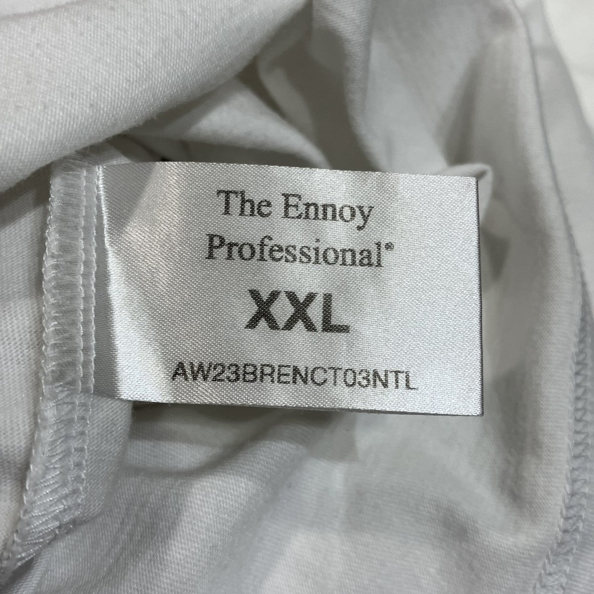 ENNOY×Stefan Marx 23AW刺繍プリントTシャツAW23BRENCT03NTL 古着・中古-4枚目のアイテム画像
