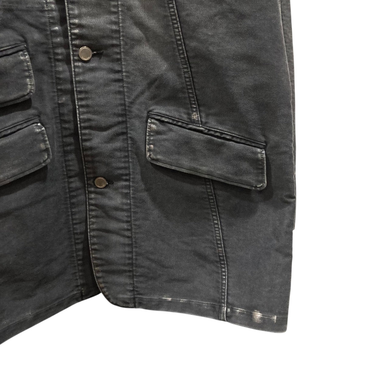 24AWMOLESKINE PRISONER COVERALL JACKETモールスキンカバーオールS121704
