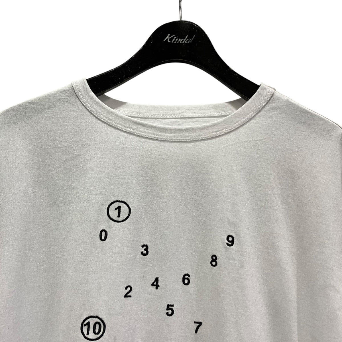 Maison Margiela カレンダーロゴ刺繍TシャツS50GC0684 古着・中古-3枚目のアイテム画像