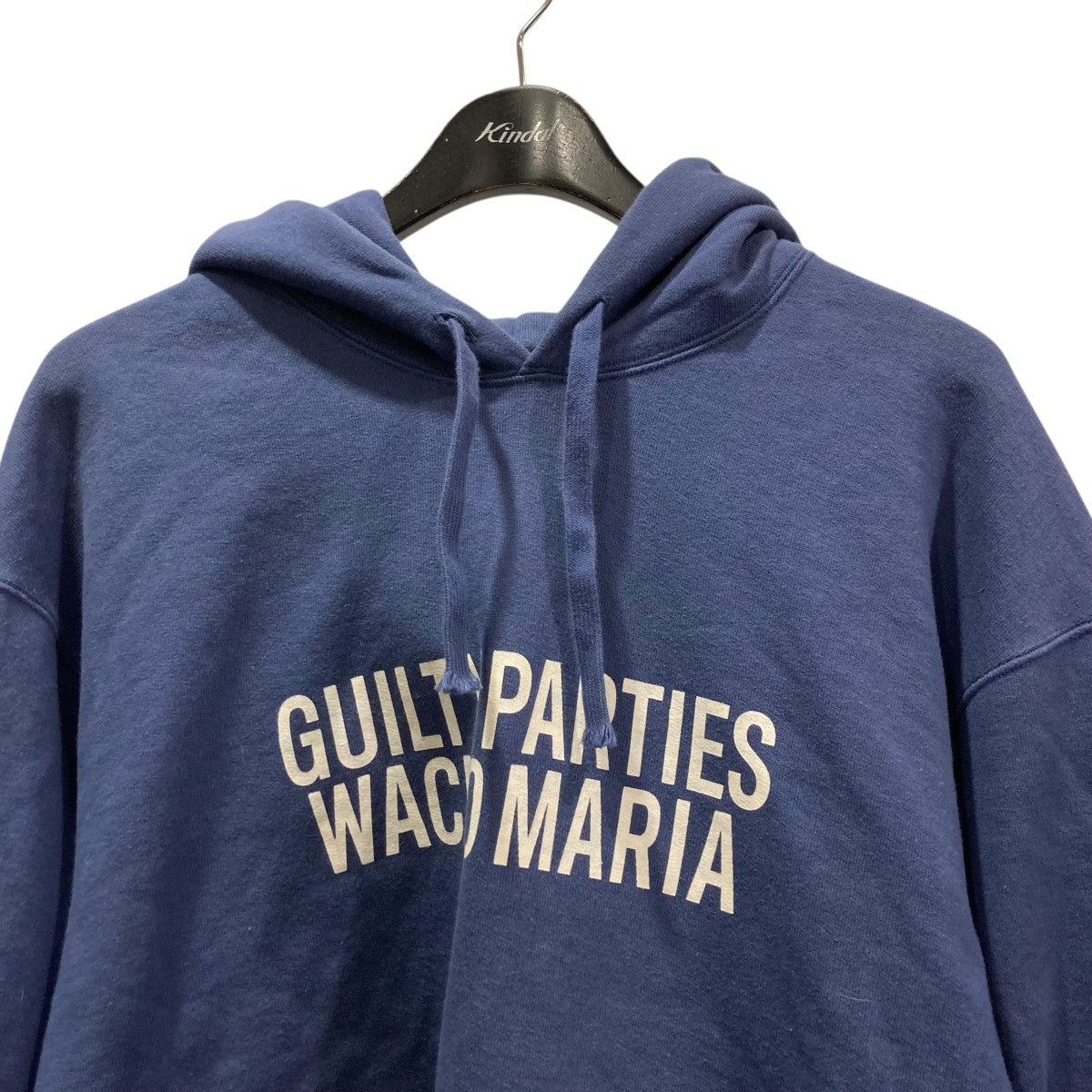WACKO MARIA ロゴプリントプルオーバーパーカー 古着・中古-3枚目のアイテム画像