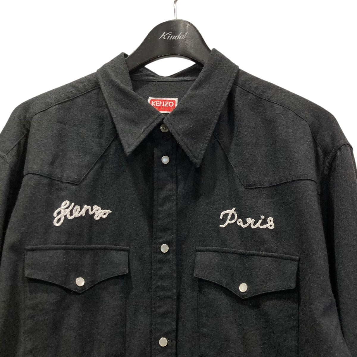 Western ShirtウールシャツFD65CH4159DU