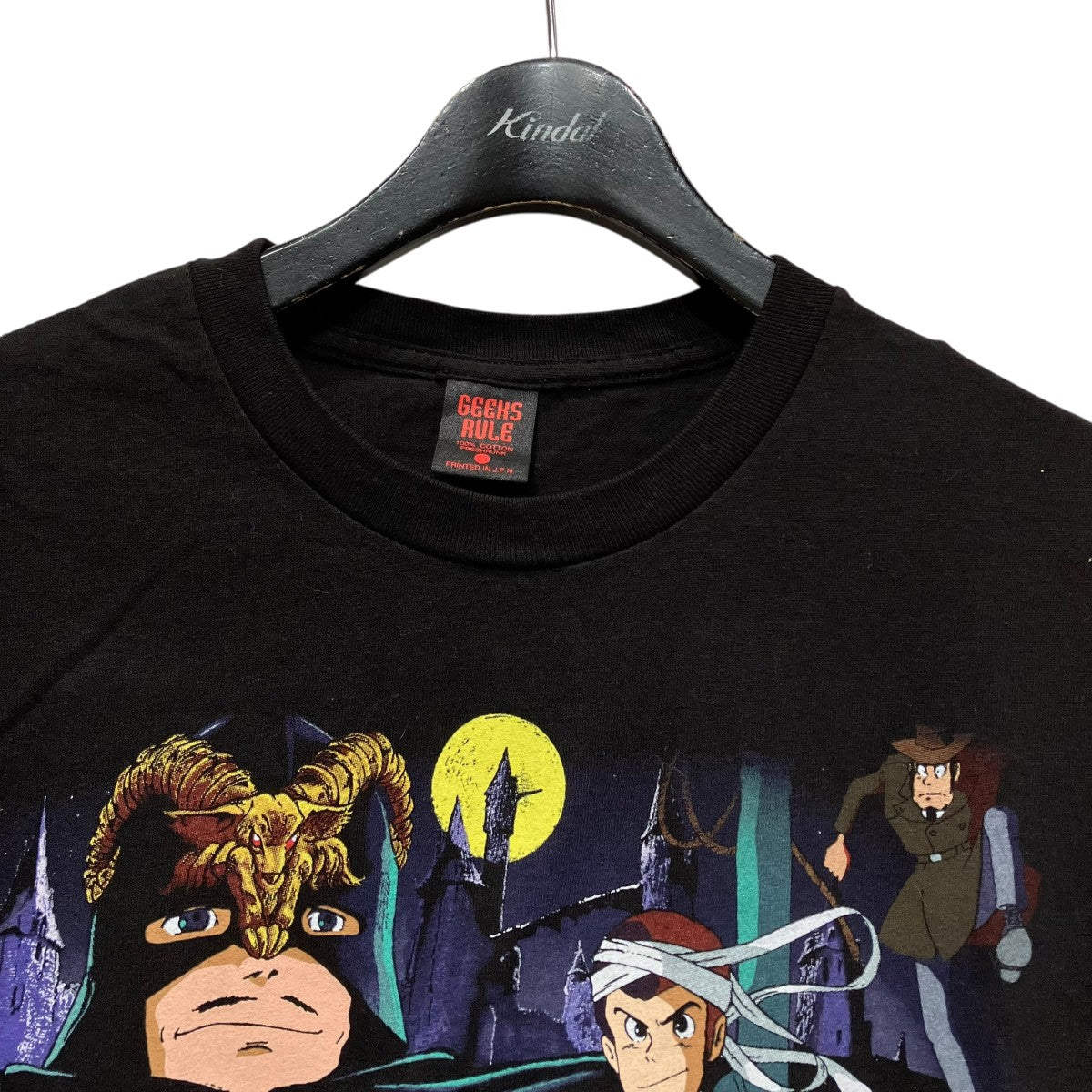GEEKS RULE カリオストロプリントTシャツ 古着・中古-3枚目のアイテム画像