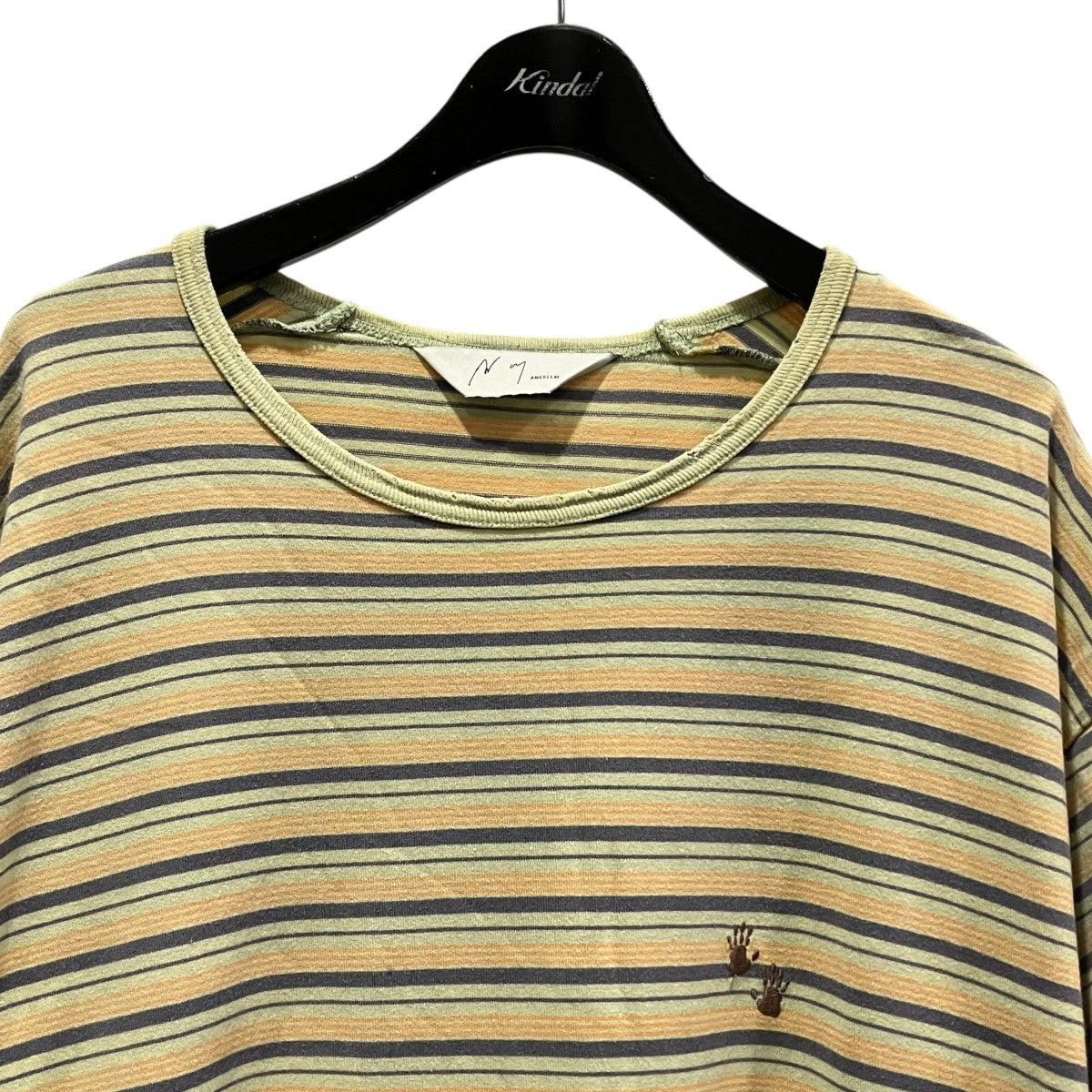 ANCELLM ボーダーTシャツACW-05 古着・中古-3枚目のアイテム画像