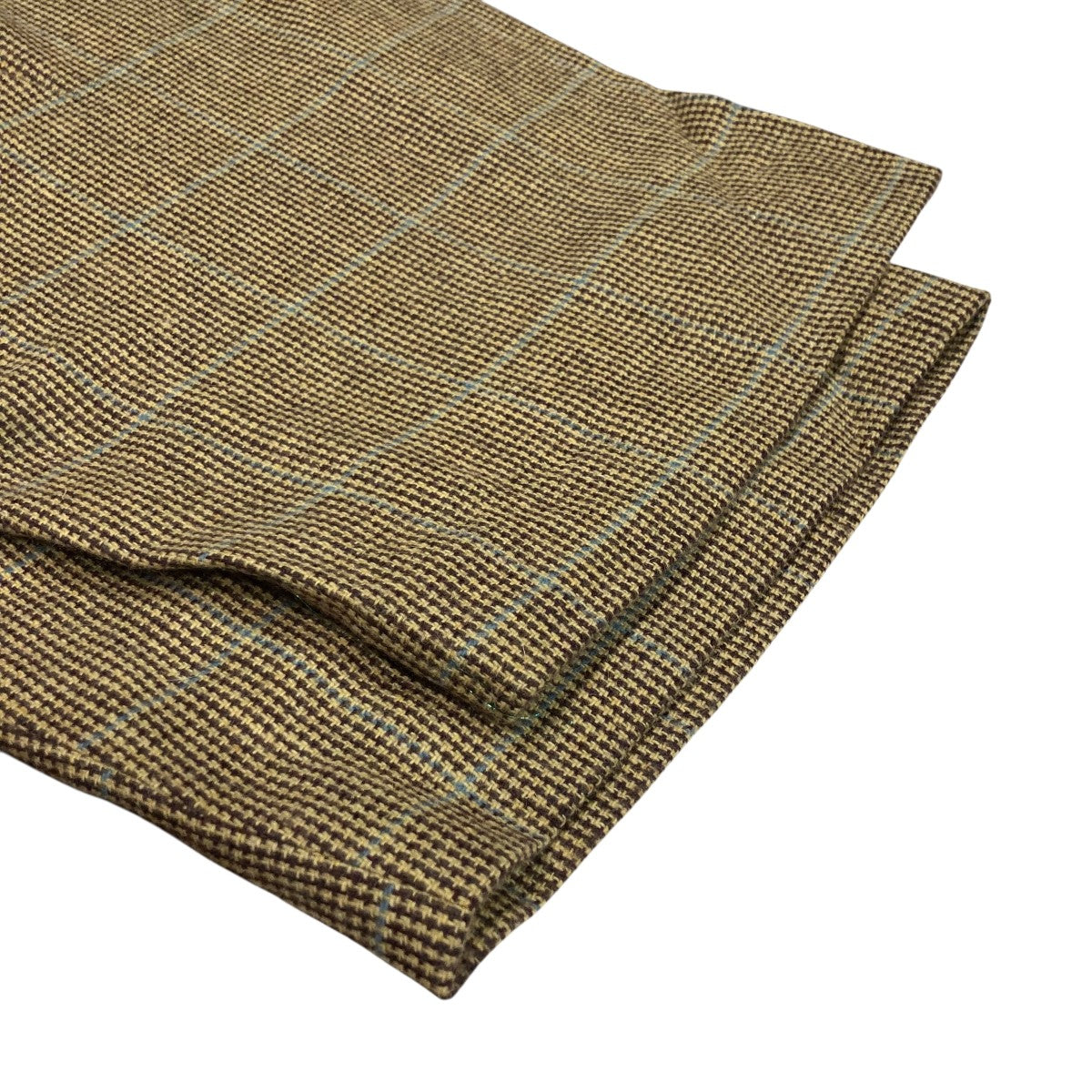 WOOL TUCK TROUSERSチェックイージーバルーンパンツ2020AWPT06-1