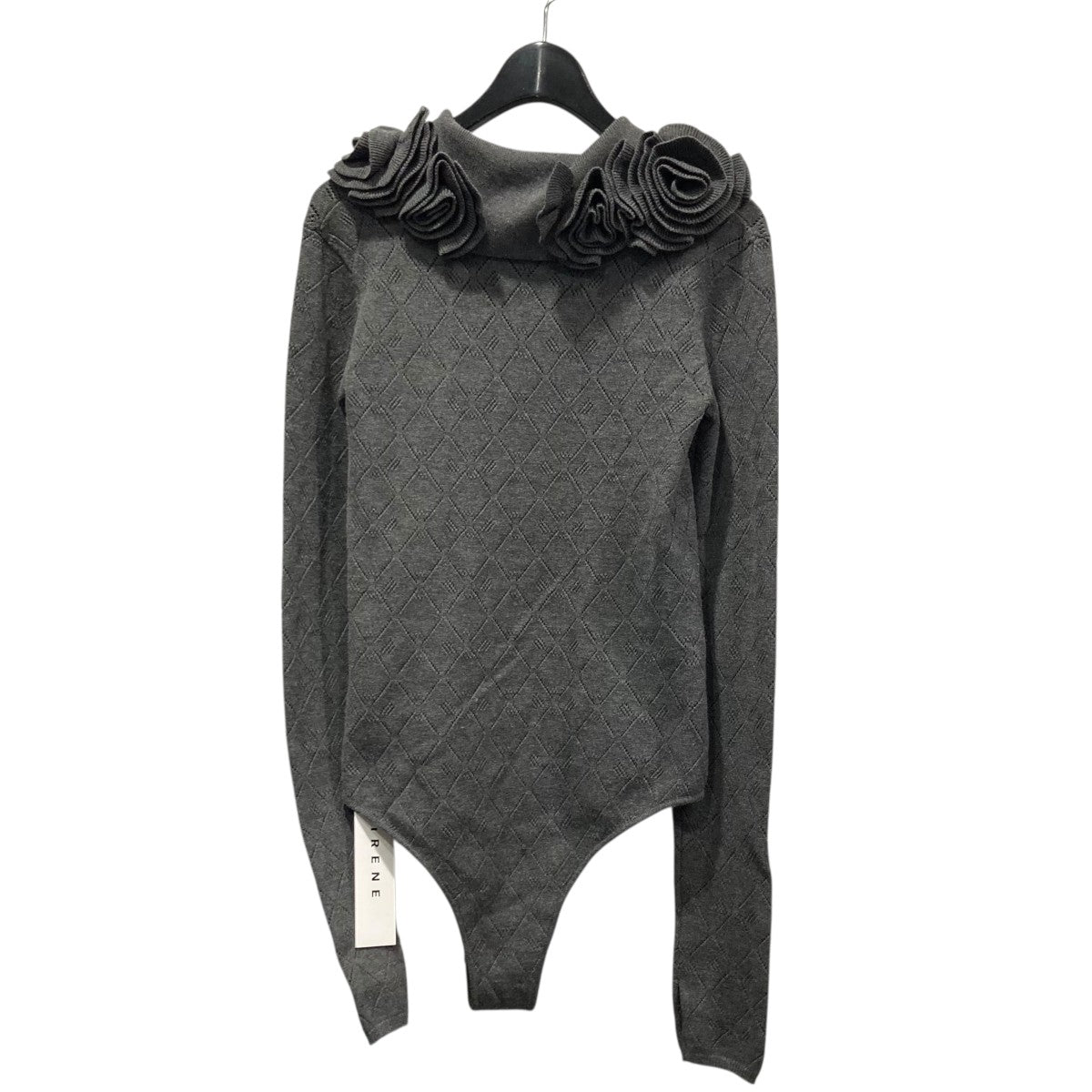 IRENE(アイレネ) ボディースーツニット26A81003 26A81003 グレー