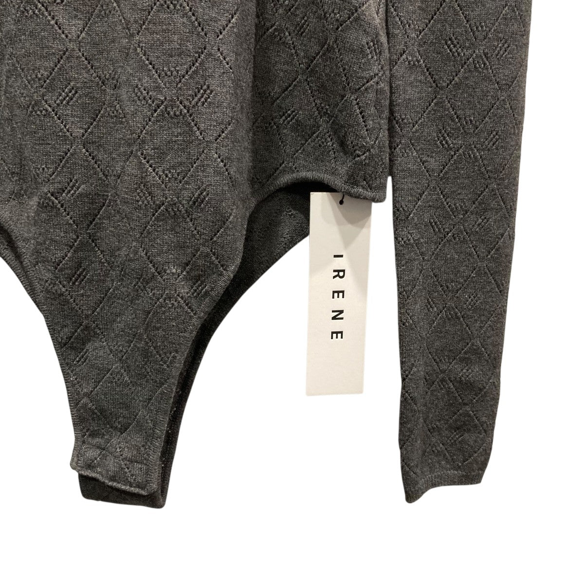 IRENE(アイレネ) ボディースーツニット26A81003 26A81003 グレー