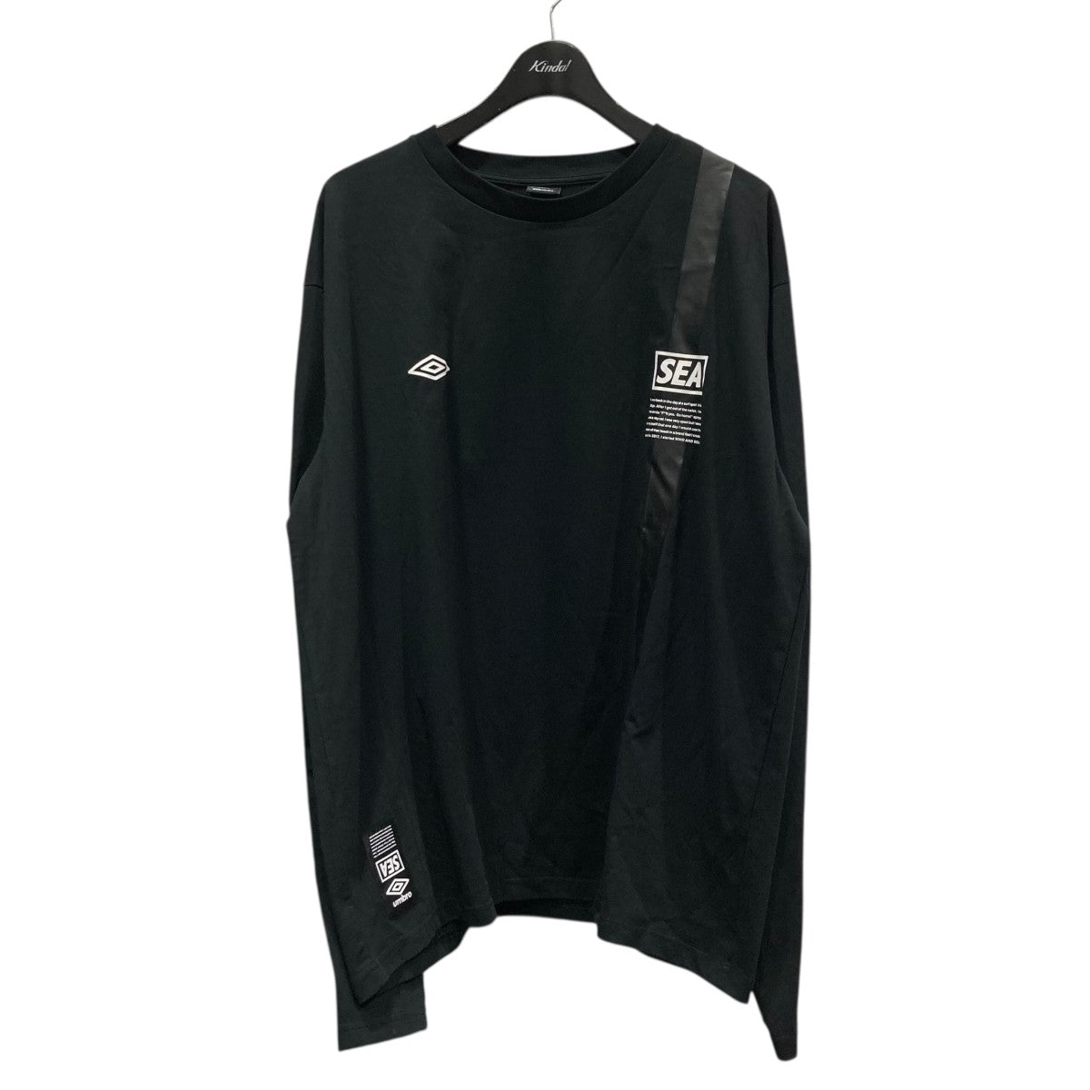 UMBRO×WIND AND SEA 袖プリントTシャツWDS-UMB-05 古着・中古-1枚目のアイテム画像