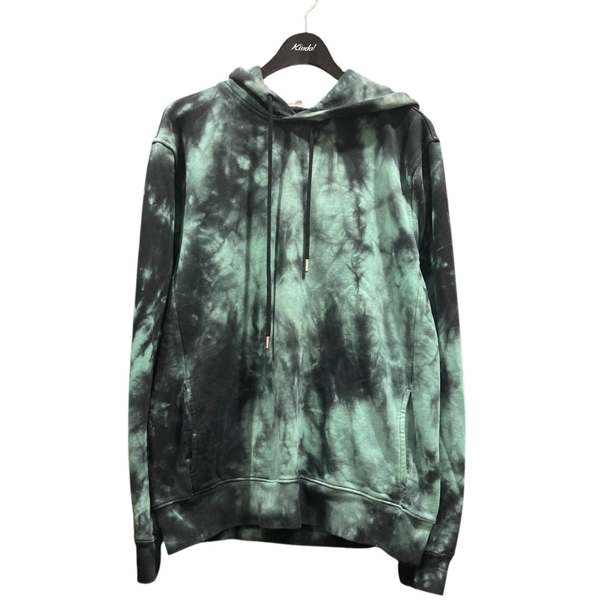 22AW ドリスヴァンノッテン タイダイ染め プルオーバー パーカー グリーン 22AW ドリスヴァンノッテン タイダイ染め プルオーバー パーカー