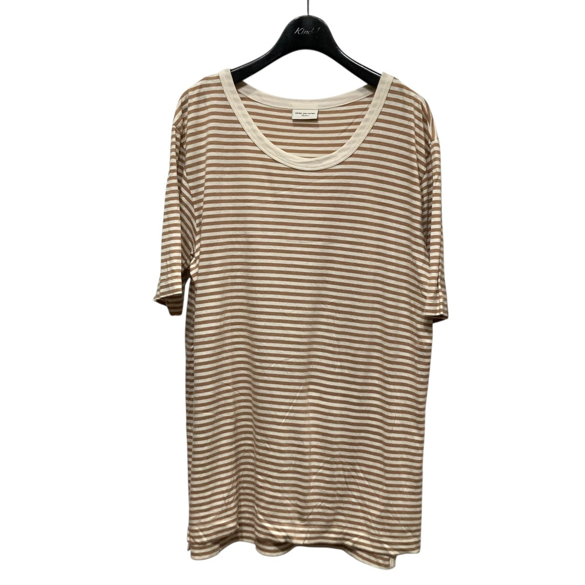 DRIES VAN NOTEN ボーダーTシャツ 古着・中古-1枚目のアイテム画像