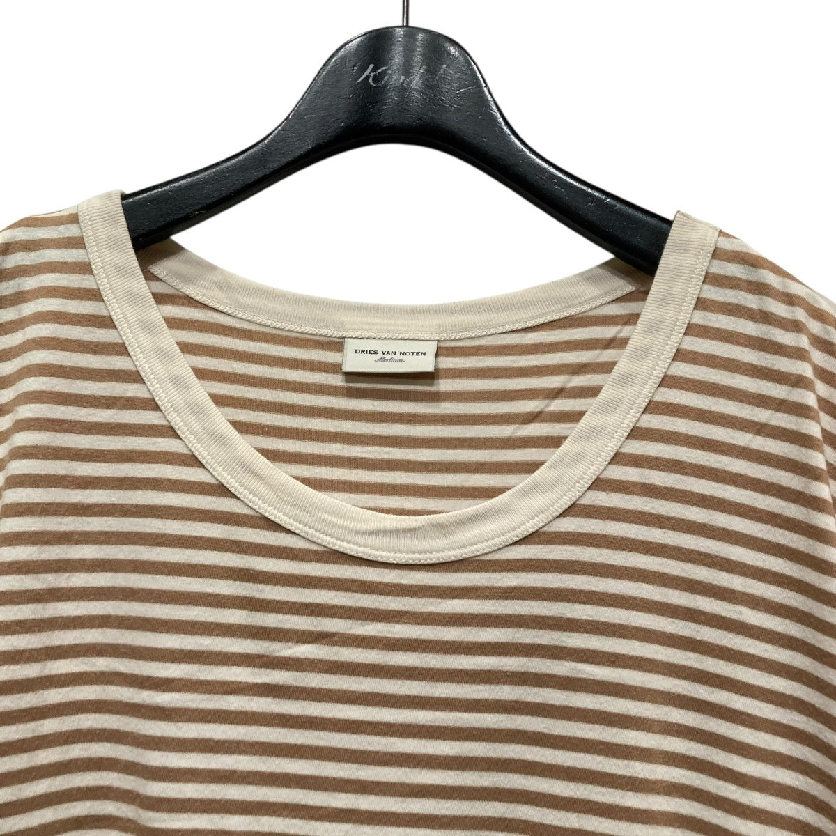 DRIES VAN NOTEN ボーダーTシャツ 古着・中古-3枚目のアイテム画像