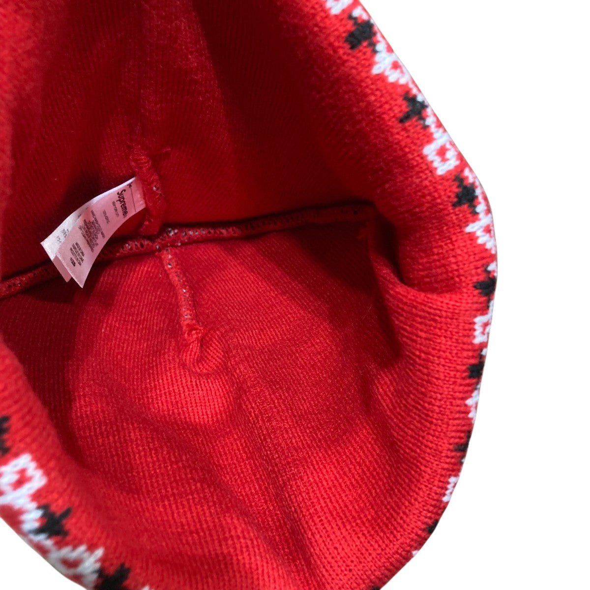 Supreme 24AWBandana Big Logo Beanieバンダナニットキャップ ビーニー 古着・中古-4枚目のアイテム画像