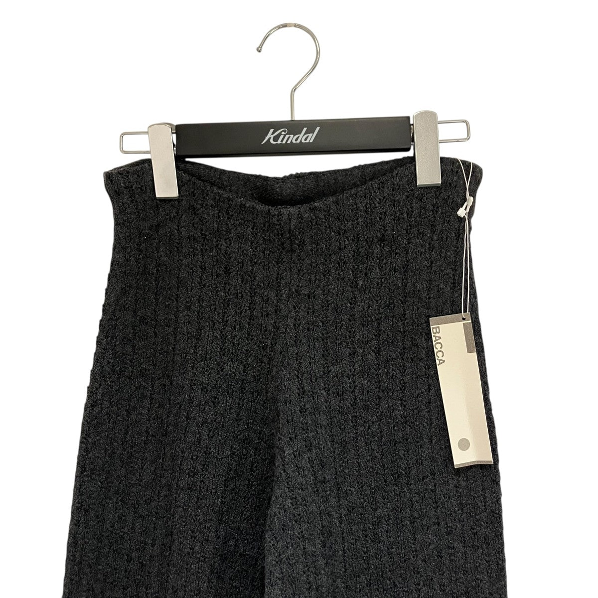 ウールレース ナローストレートパンツ35-04-34-04303