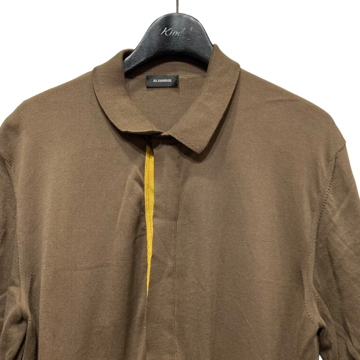 JIL SANDER ニットポロシャツAM751086 古着・中古-3枚目のアイテム画像