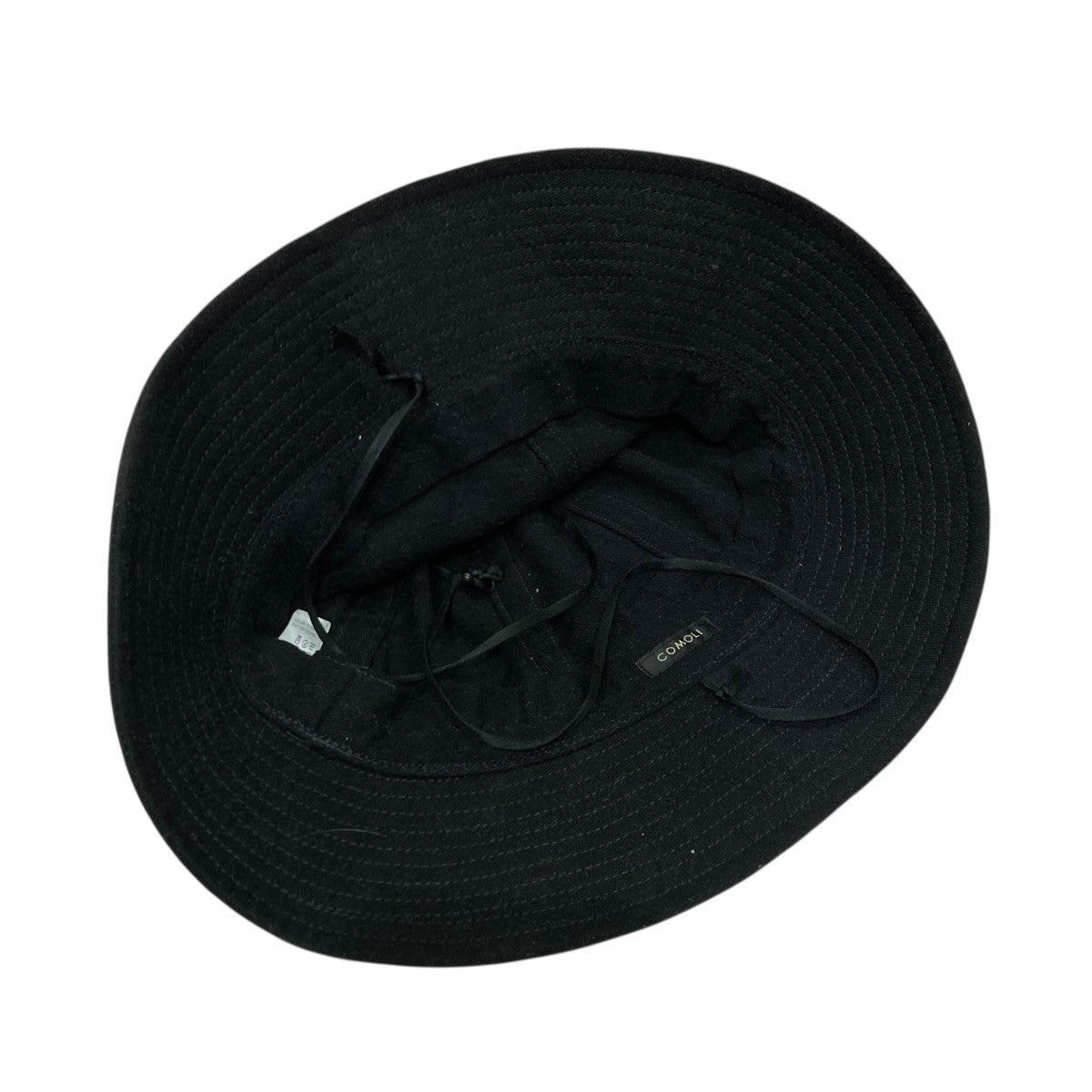 COMOLI(コモリ) 24SSシルクネップハット ブラック｜【公式】カインド