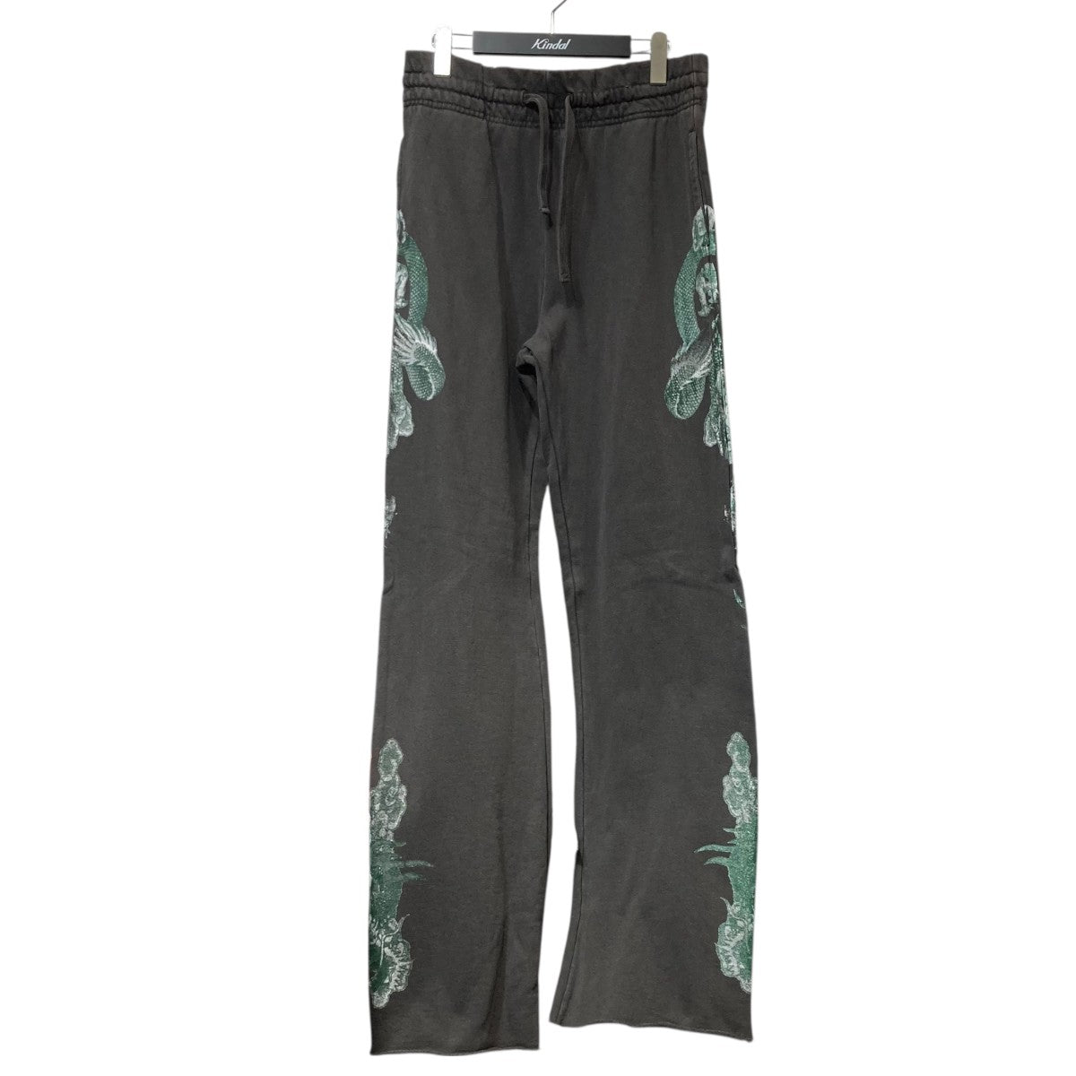 Enter， lounge pantsサイドプリントスウェットパンツ