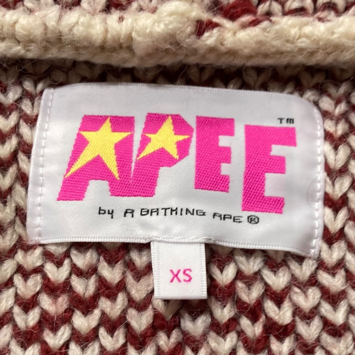 AAPE BY A BATHING APE(エーエイプバイアベイシングエイプ) ニット