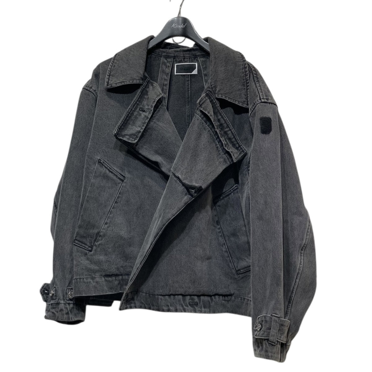 25SSDENIM TWIN SHORT COAT変形デニムジャケット