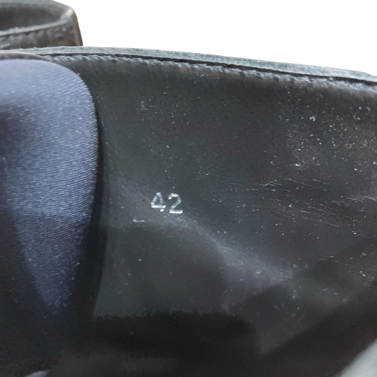 レザーハイカットスニーカー